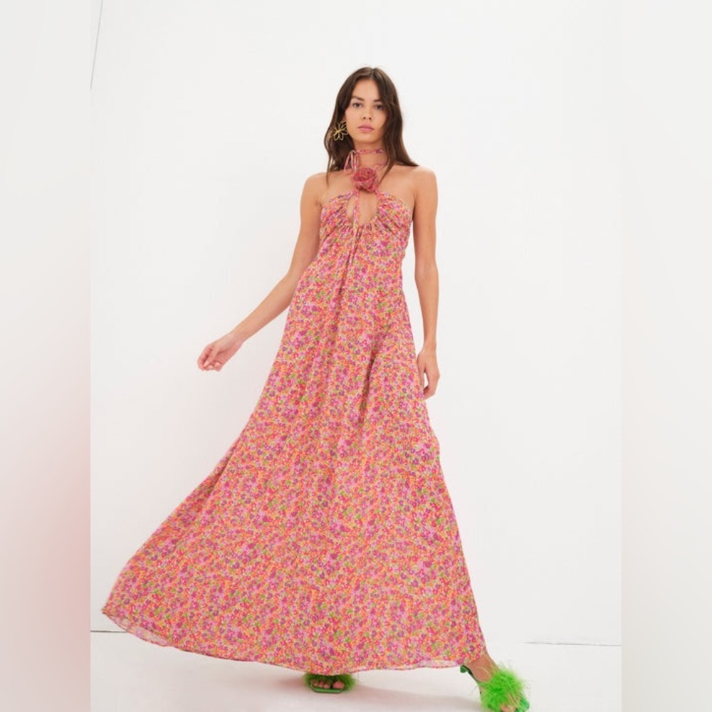 For Love and Lemons Suzette Maxi Dress